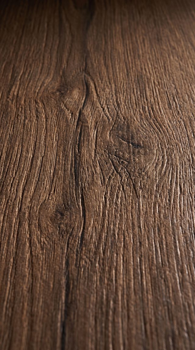 Teak Natural — makro-nærbillede af åre-struktur og materialedybde