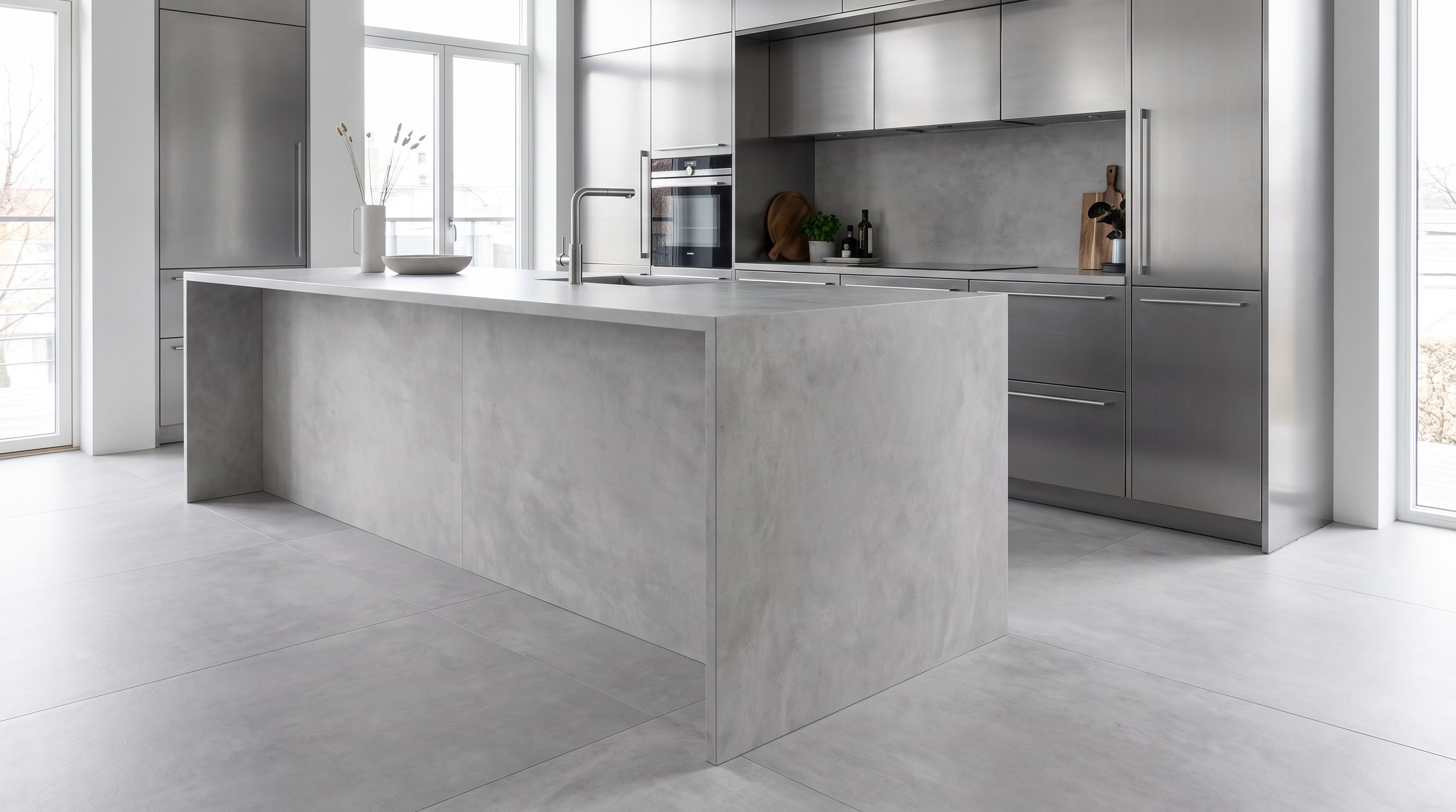 Beton Silver — inspiration til beton-look