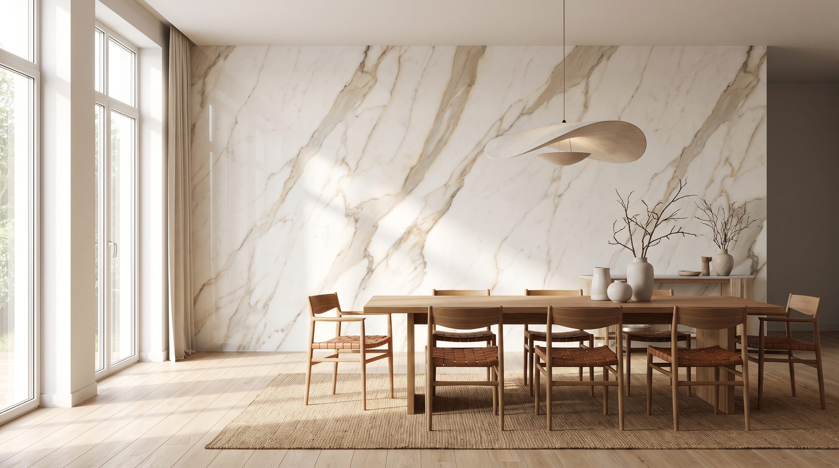 Calacutta Royale — inspiration til hvid marmor