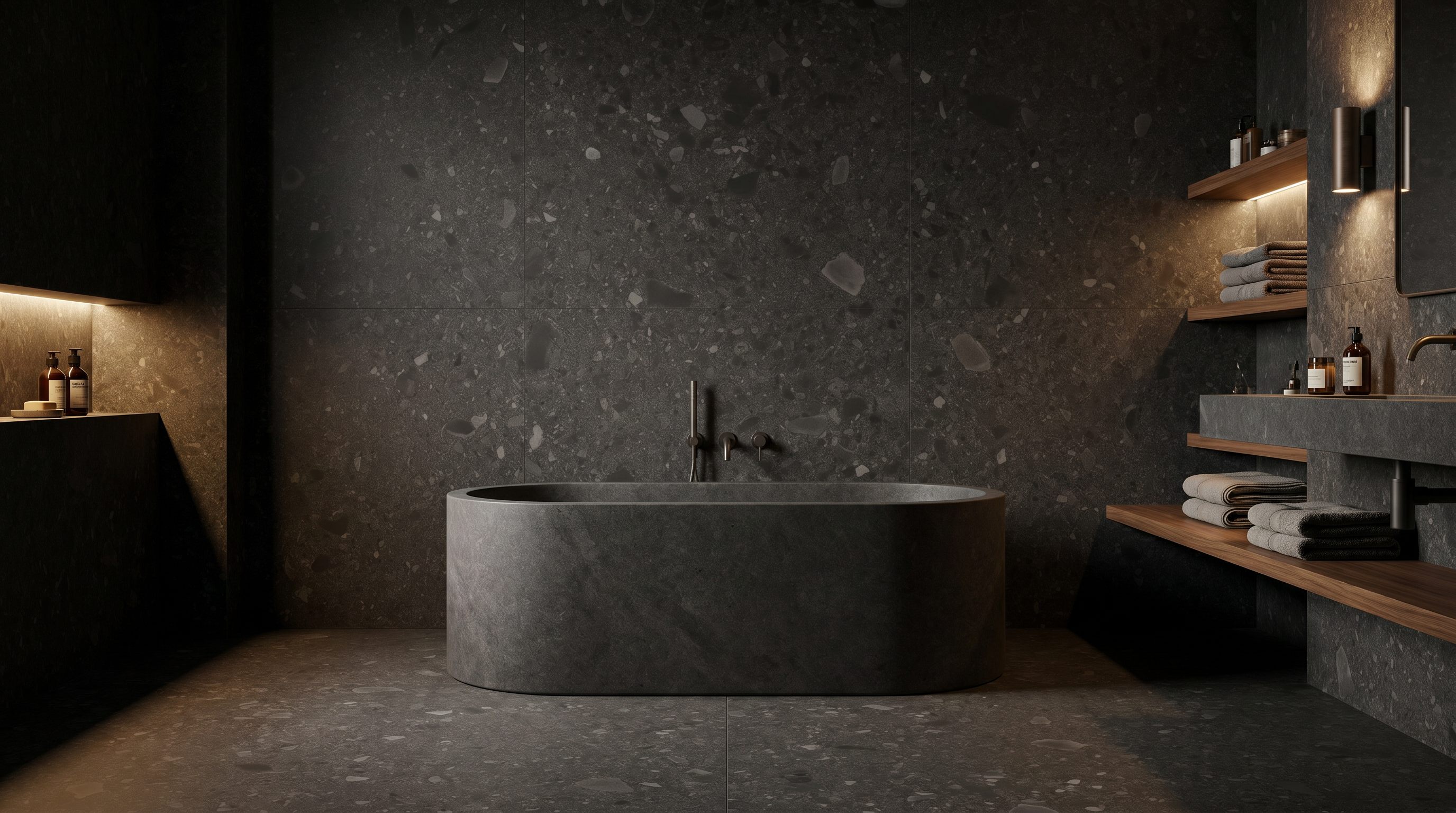 Cheppo Di Nero — inspiration til sten & travertin