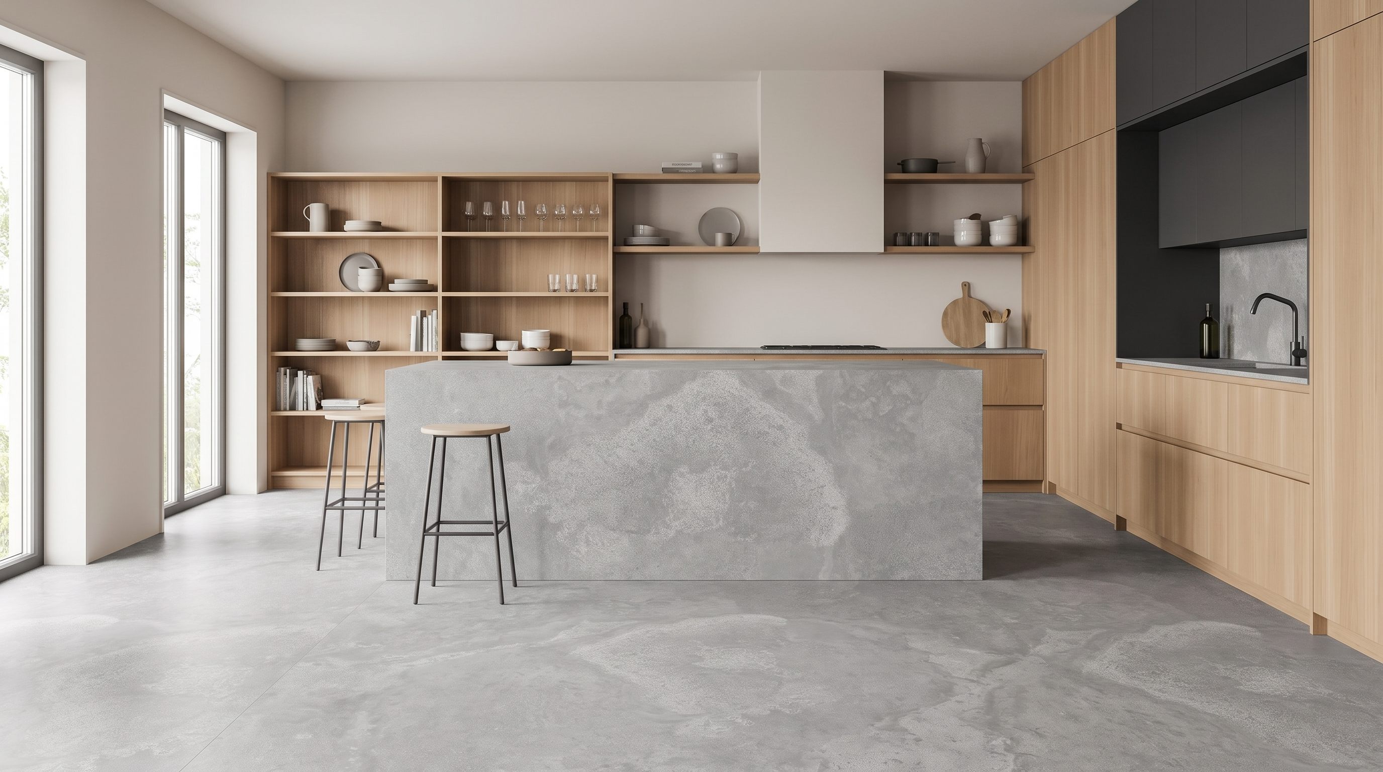 Pluto Gris — inspiration til sten & travertin