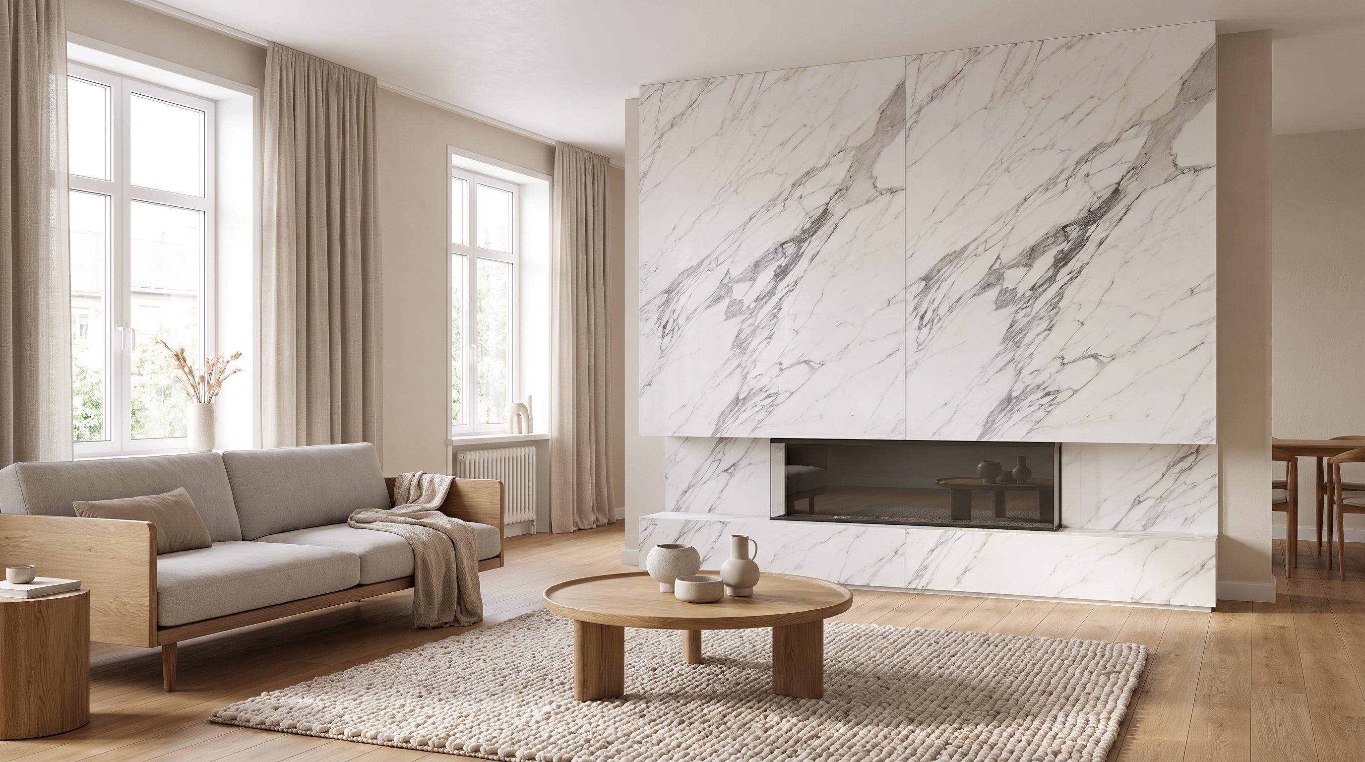 Statuario Magia — inspiration til hvid marmor