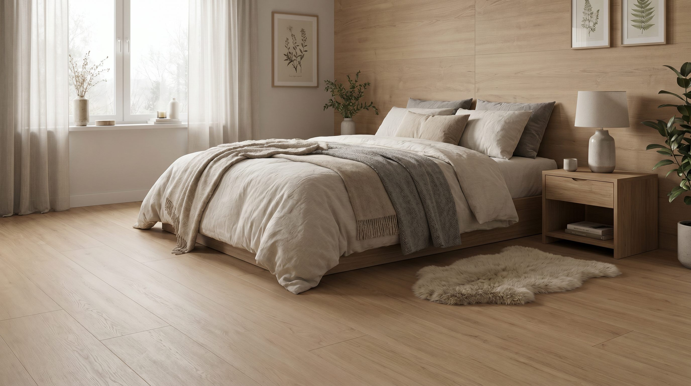 Teak Almond — inspiration til træ-look